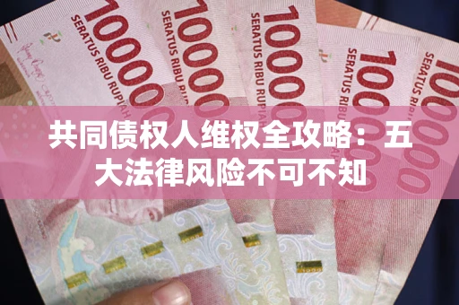 武汉共同债权人维权全攻略：五大法律风险不可不知