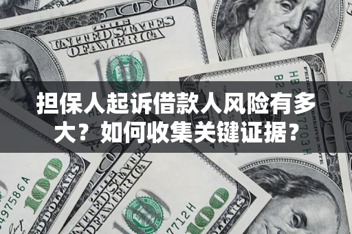 武汉担保人起诉借款人风险有多大？如何收集关键证据？
