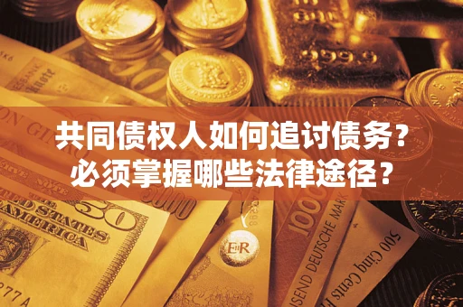 武汉共同债权人如何追讨债务？必须掌握哪些法律途径？